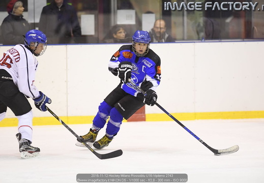 2016-11-12 Hockey Milano Rossoblu U16-Vipiteno (1-13)
